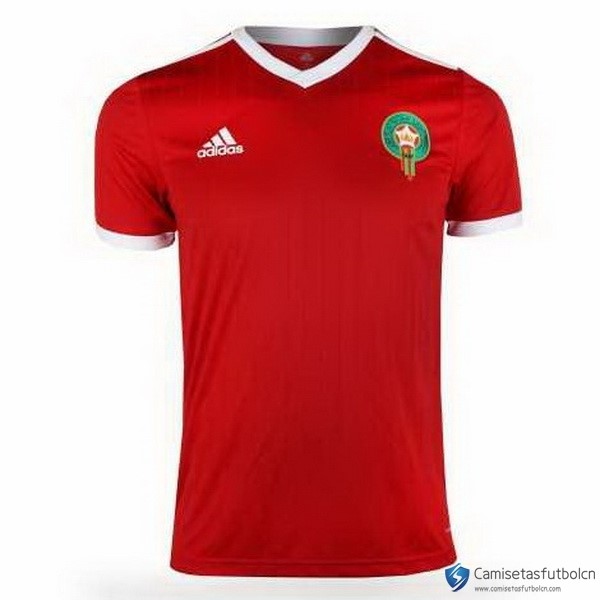 Camiseta Seleccion Marruecos Primera equipo 2018 Rojo